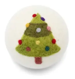 Ethical Global Christmas Tree Felt Dryer Ball