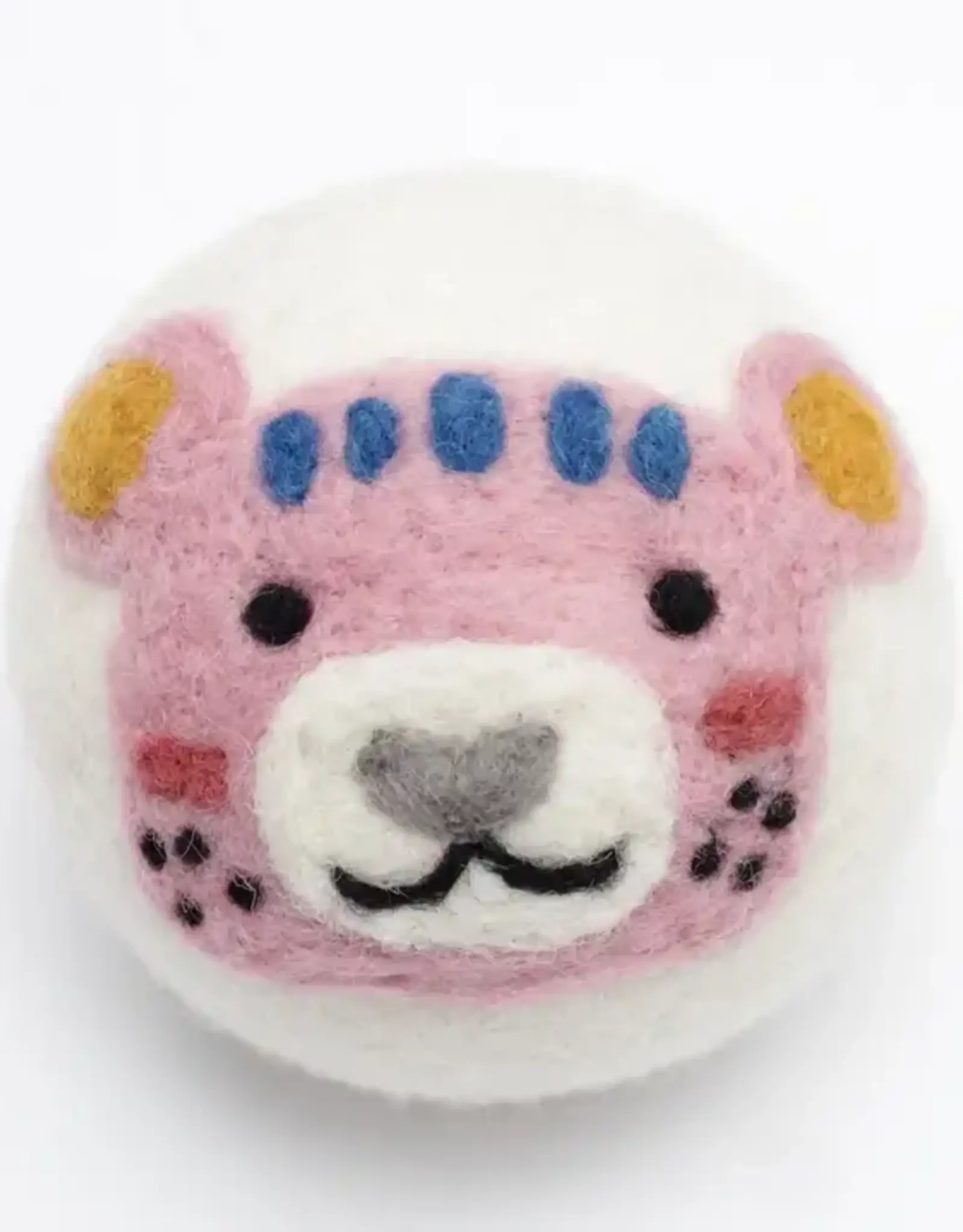 Ethical Global Pink Bear Felt Dryer Ball