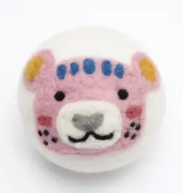 Ethical Global Pink Bear Felt Dryer Ball