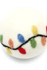Ethical Global Holiday Lights Felt Dryer Ball