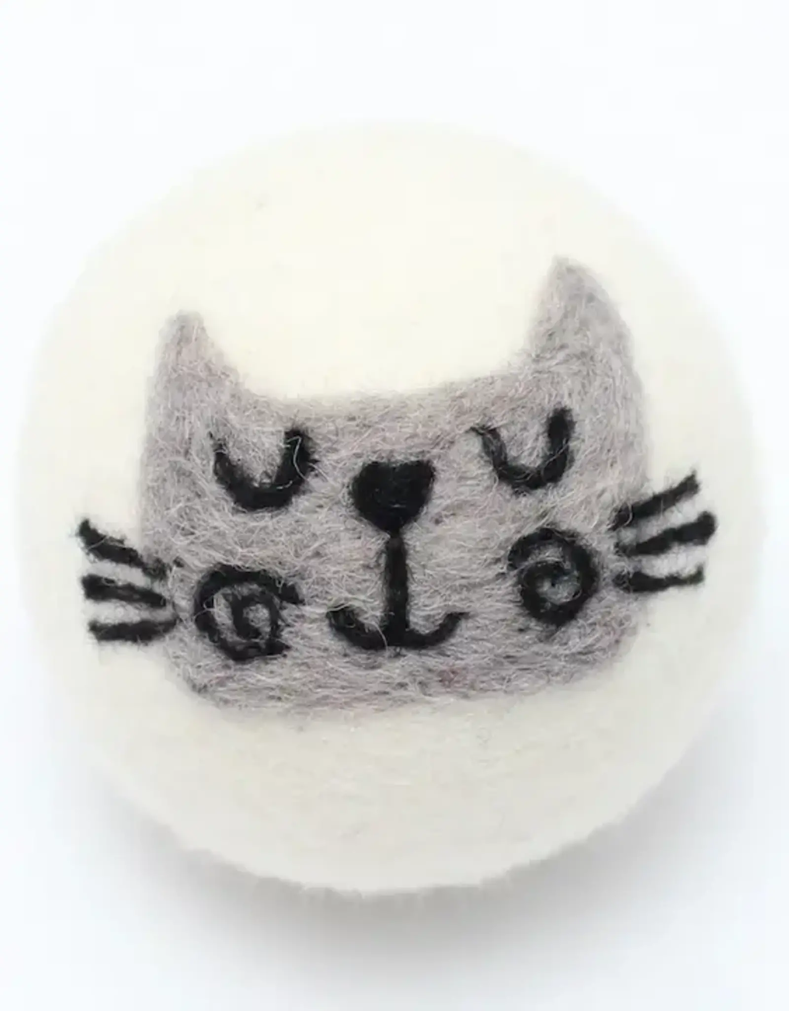 Ethical Global Gray Cat Felt Dryer Ball