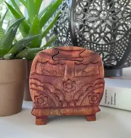 Global Crafts Sheesham Carved Camper Puzzle Box