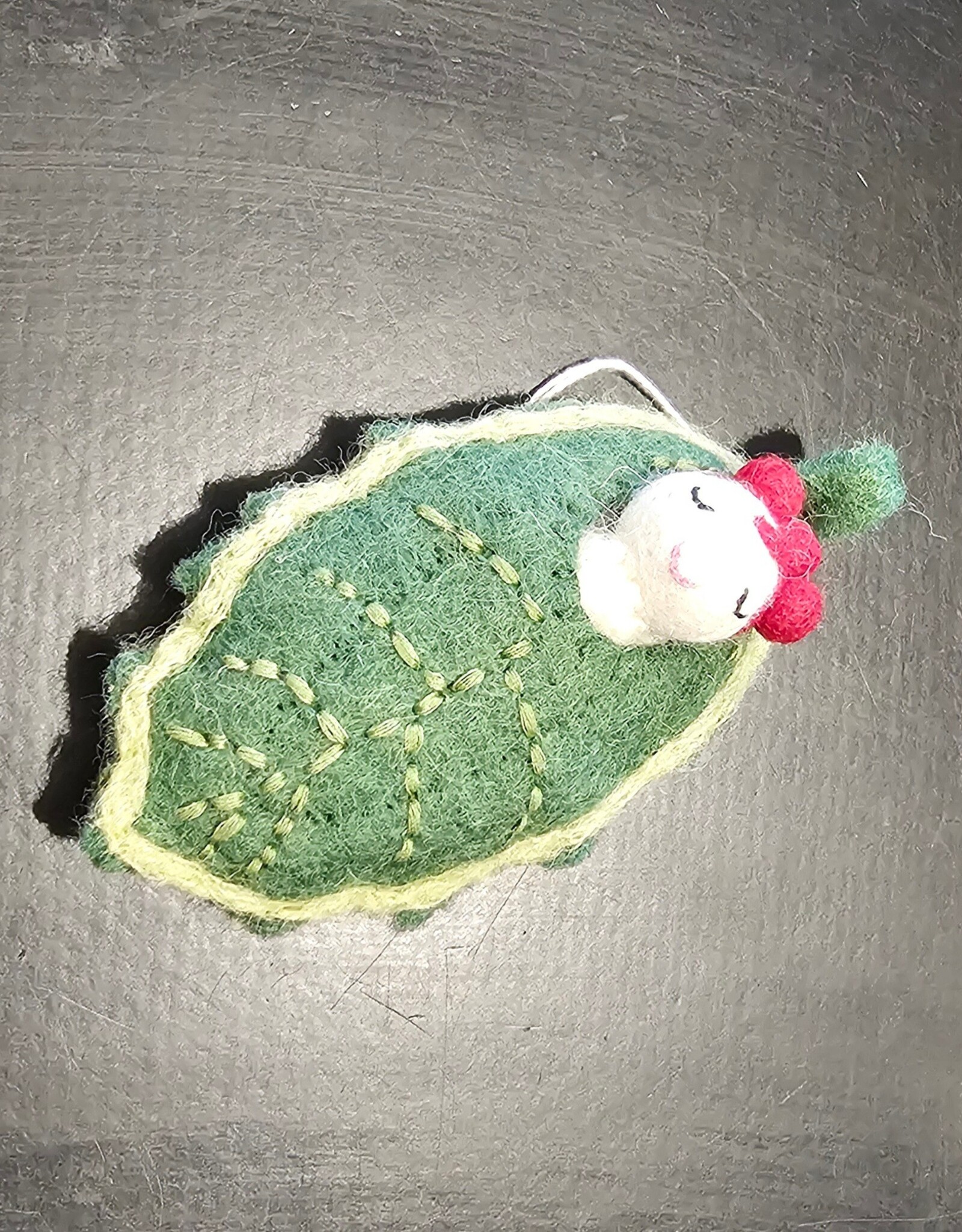 dZi Handmade Holly Forest Baby Felt Ornament
