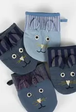 Ten Thousand Villages Little Kitty Oven Mitts