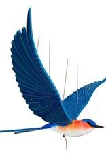 Tulia Artisans Barn Swallow Flying Bird Mobile