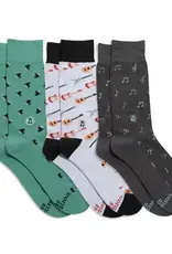 Conscious Step Socks that Support Music Box Set of 3