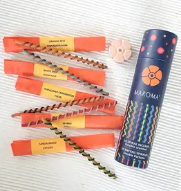 Maroma Spiral Incense Set (Assorted Colours)