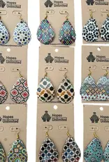 Hopes Unlimited Dewdrop Earrings (Large, Assorted)