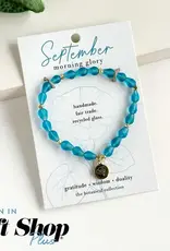 WorldFinds September • Birth Flower Bracelet