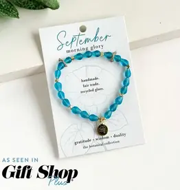 WorldFinds September • Birth Flower Bracelet