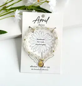 WorldFinds April • Birth Flower Bracelet