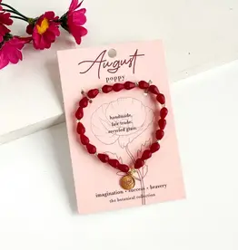 WorldFinds August • Birth Flower Bracelet