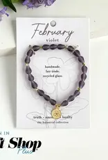 WorldFinds February • Birth Flower Bracelet
