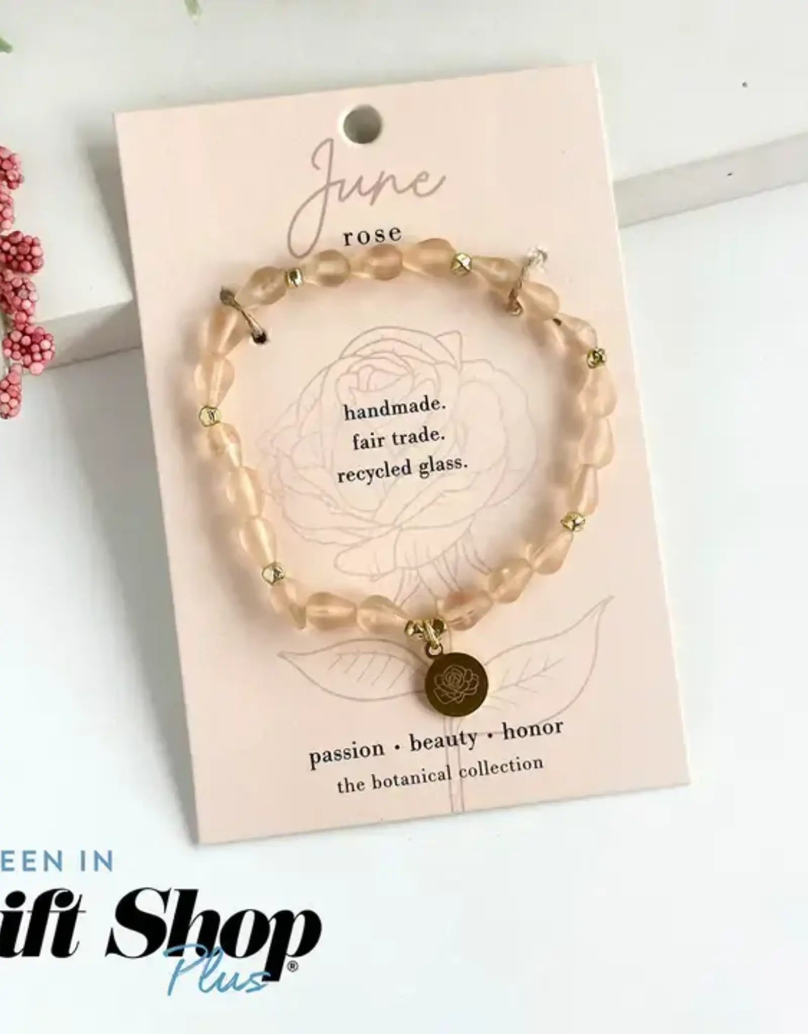 WorldFinds June • Birth Flower Bracelet