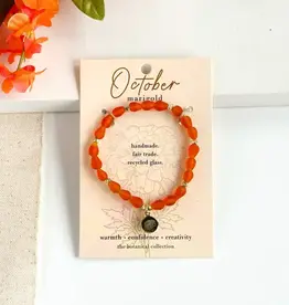 WorldFinds October • Birth Flower Bracelet