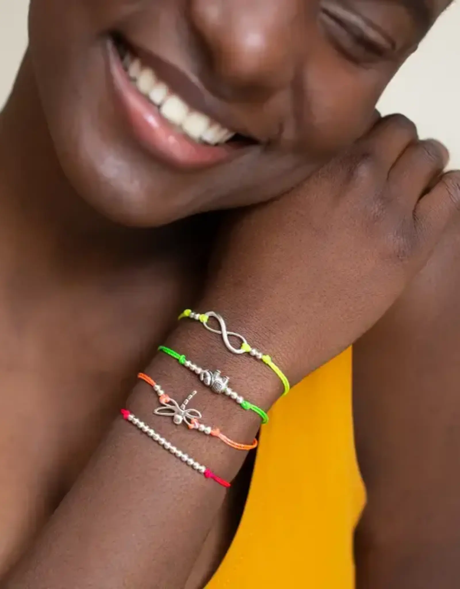 Lucia's Imports Freedom String Charm Bracelet Set