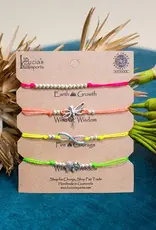 Lucia's Imports Freedom String Charm Bracelet Set