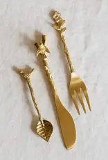 Ten Thousand Villages Brass Mini Serving Utensils