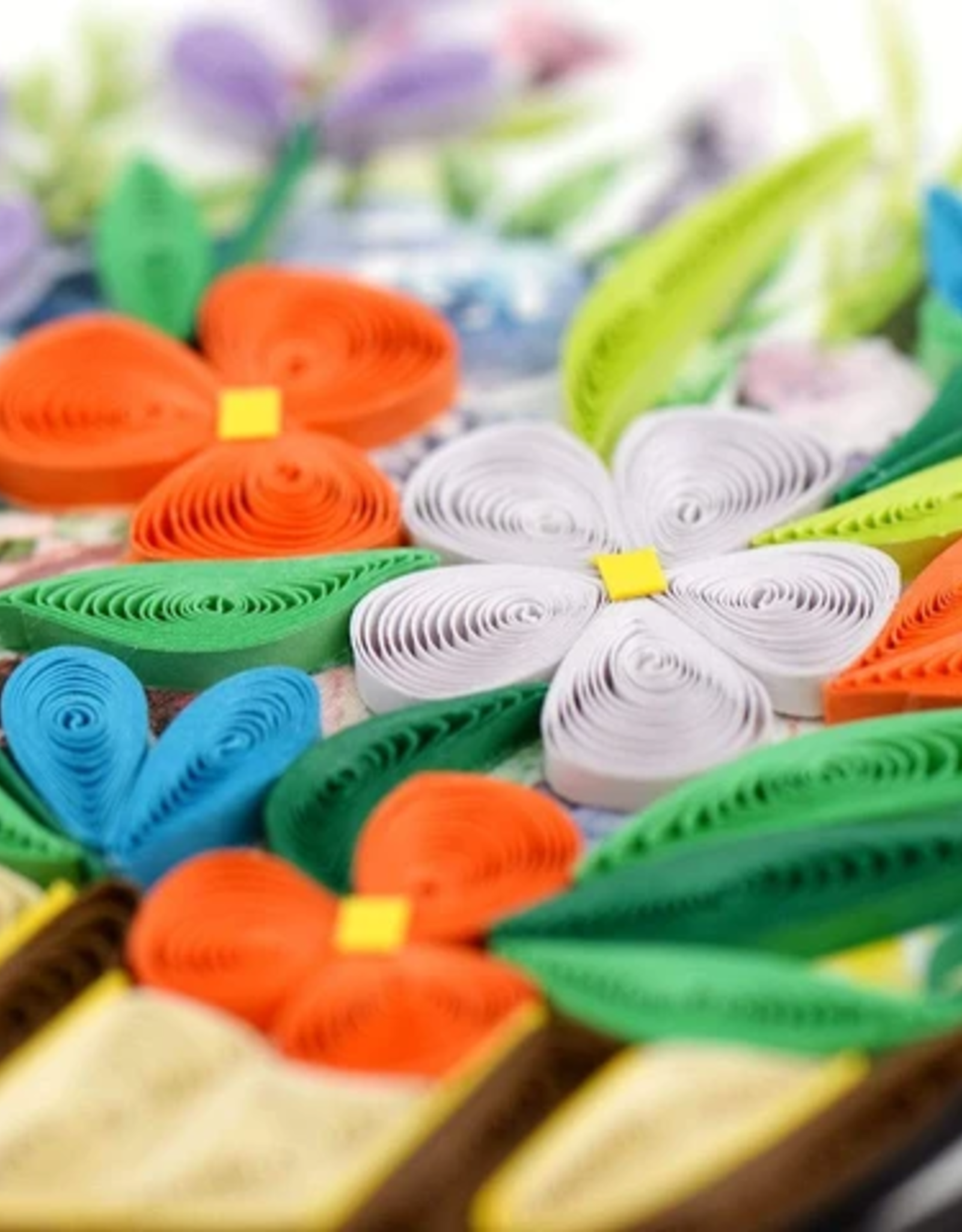 Quilling Card Quilled Wheelbarrow Garden Greeting Card