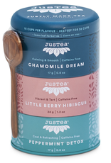 Justea Herbal Tea Trio Loose Leaf Tin