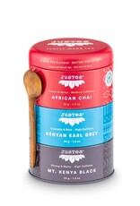 Justea Black Tea Trio Loose Leaf Tin