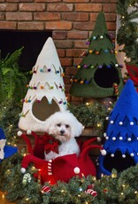 Dharma Dog Karma Cat Holiday Tree Wool Pet Cave