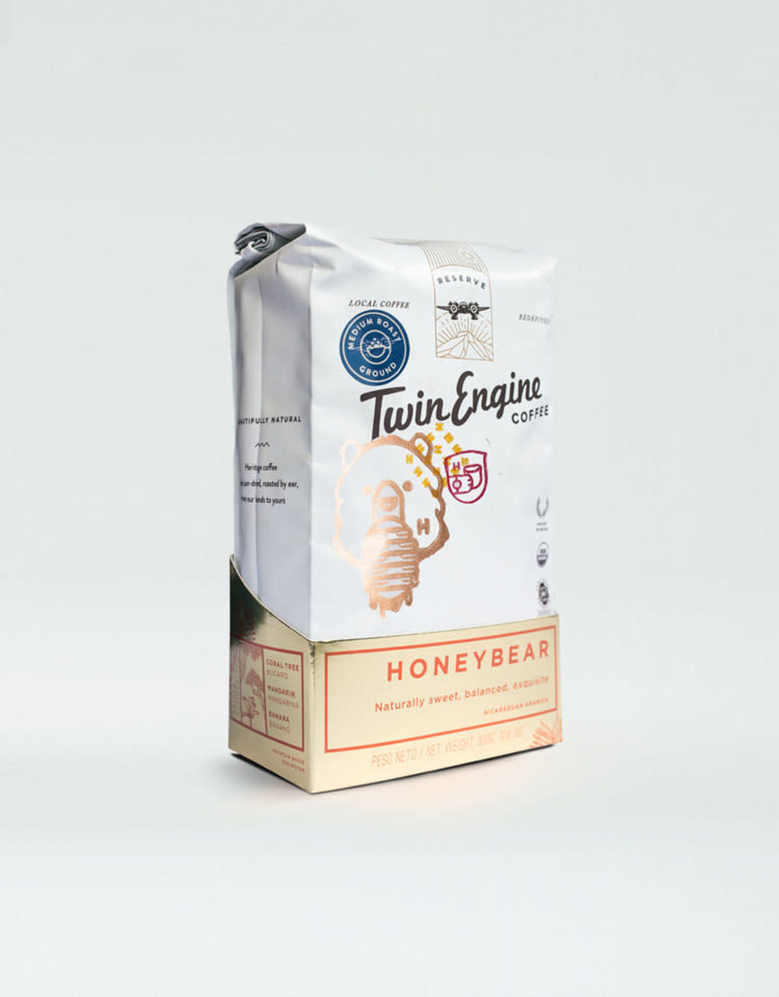 Twin Engine Honey Bear Reserve Coffee