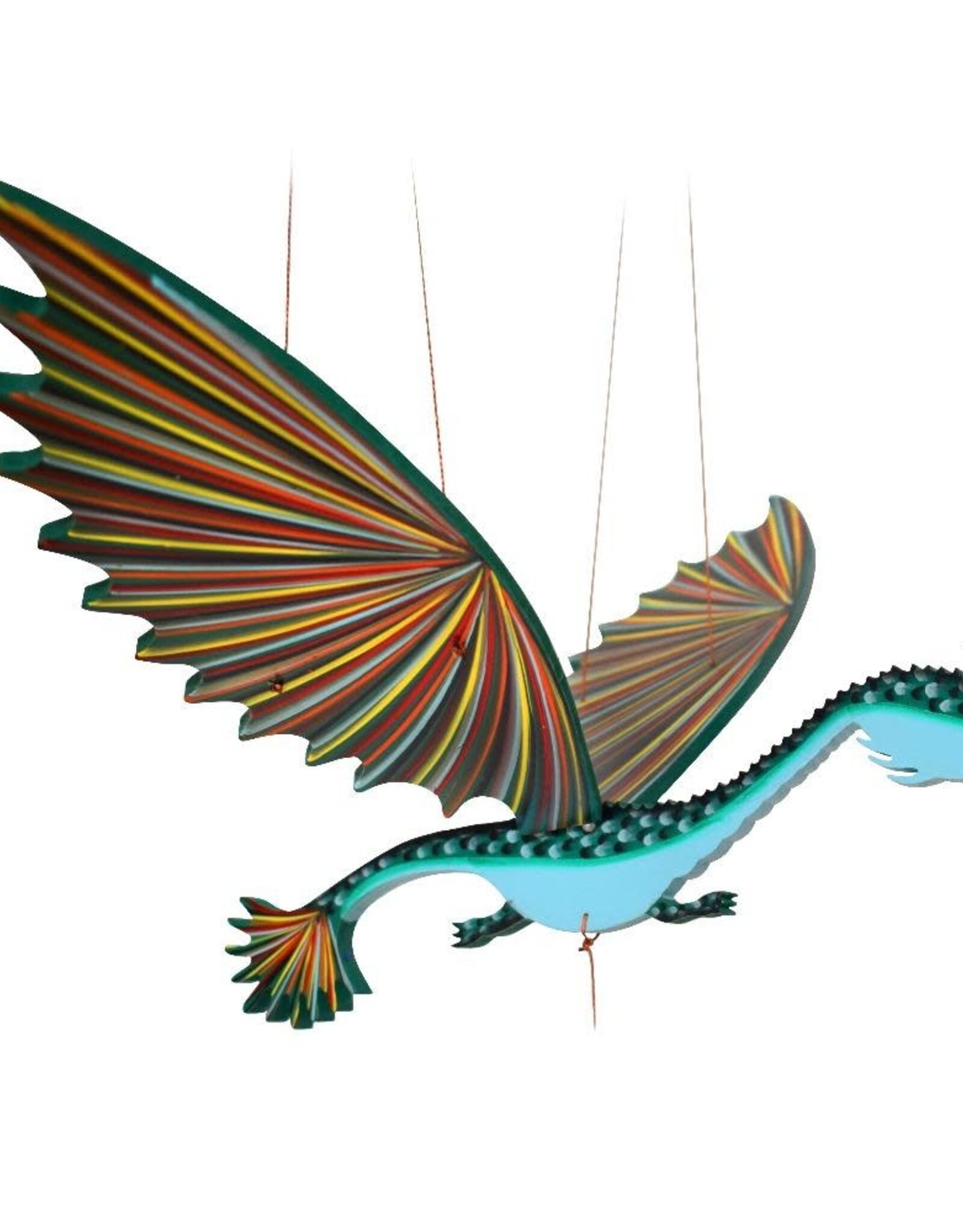 Tulia Artisans Dragon Lizard Flying Mobile