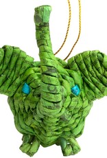 Marquet Upcycled Elephant Ornament