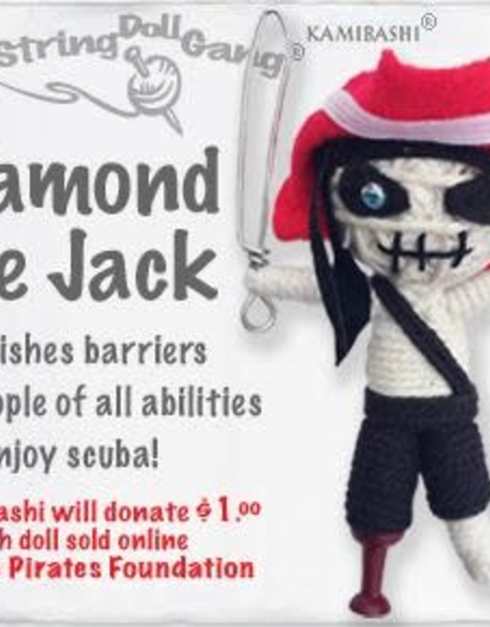 Kamibashi Diamond Eye Jack The Pirate