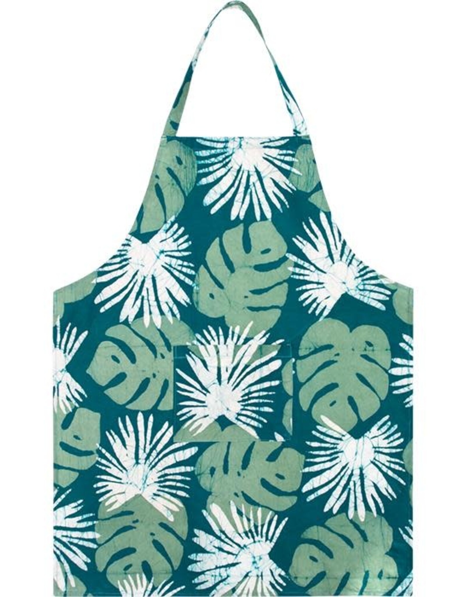 Global Mamas Apron Reversible: Kakum - Evergreen-Organic