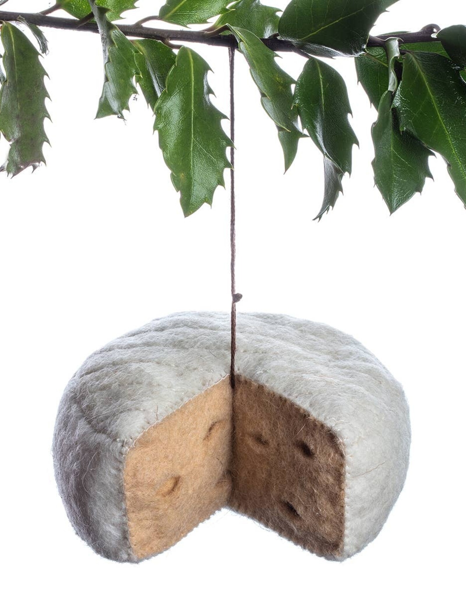 Silk Road Bazaar Brie Wheel Ornament