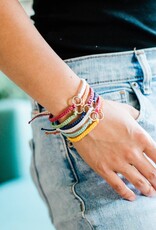 Lucia's Imports Earth Elements String Bracelets, Assorted Colors