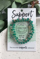 WorldFinds Support - Cause Bracelet to Support Veterans