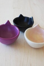 Venture Imports Cat Head Bowl - Kisii Stone