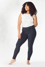 Maggie's Organics Organic Cotton Base Layer Leggings - Ankle Grey