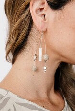Mata Traders Kelsey Mobile Earrings Silver
