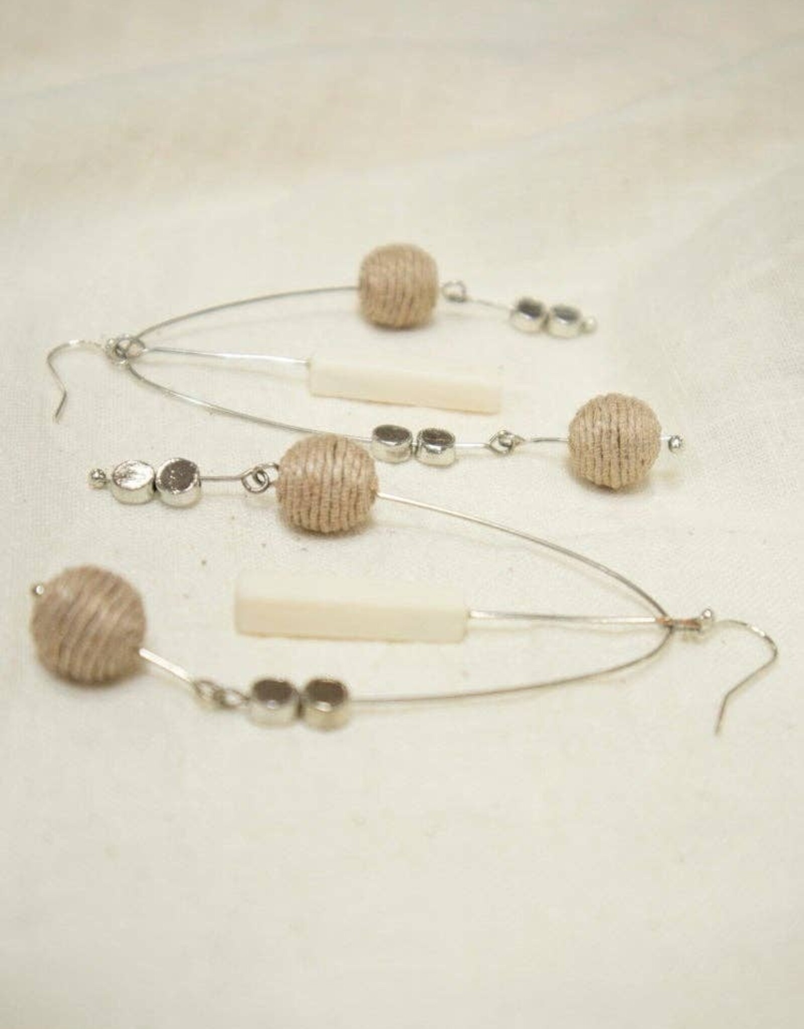 Mata Traders Kelsey Mobile Earrings Silver