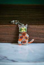 Lucia's Imports Cat Beaded Keychains