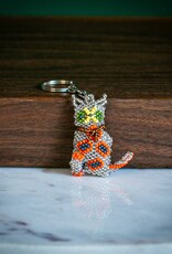 Lucia's Imports Cat Beaded Keychains