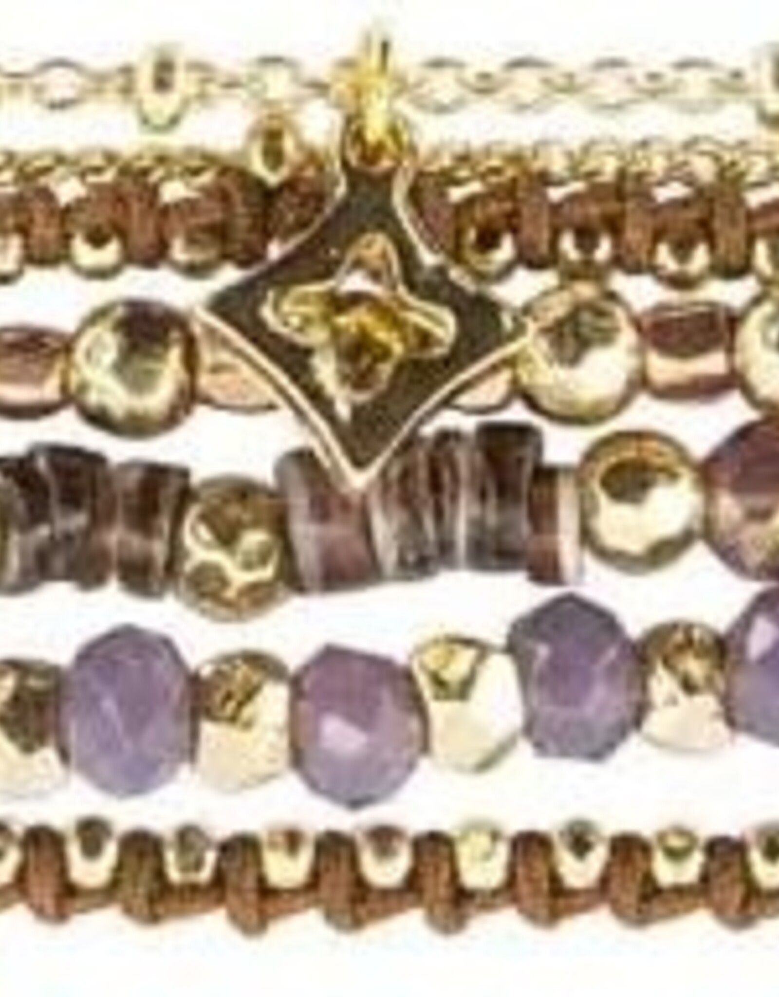 Marquet Ellen Triple Wrap Bracelet