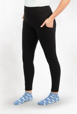Maggie's Organics Blackout Leggings Ankle Organic Cotton (Black)
