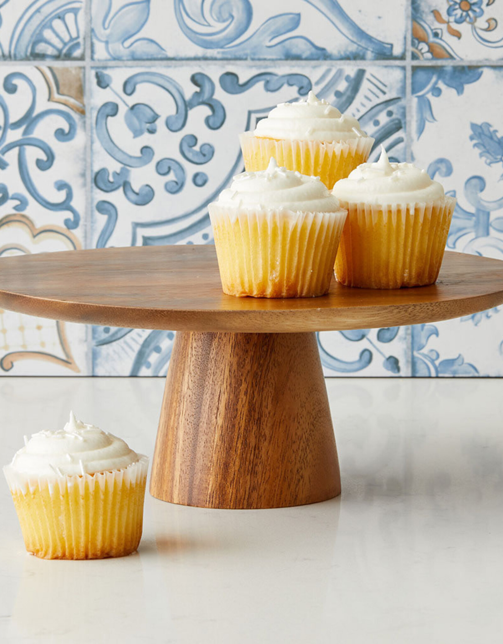 Serrv Kayu Cake Stand