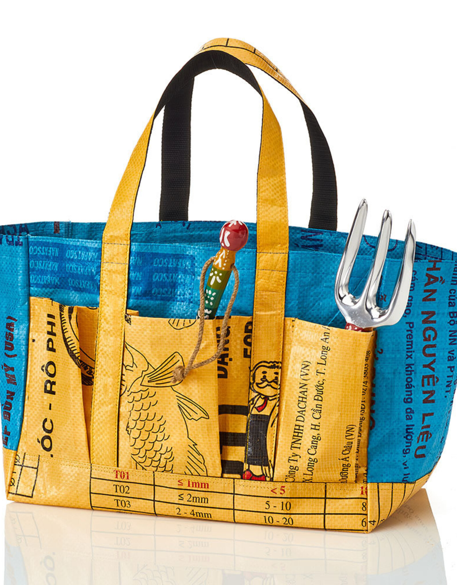 Serrv Recycled Feedbag Garden Tote