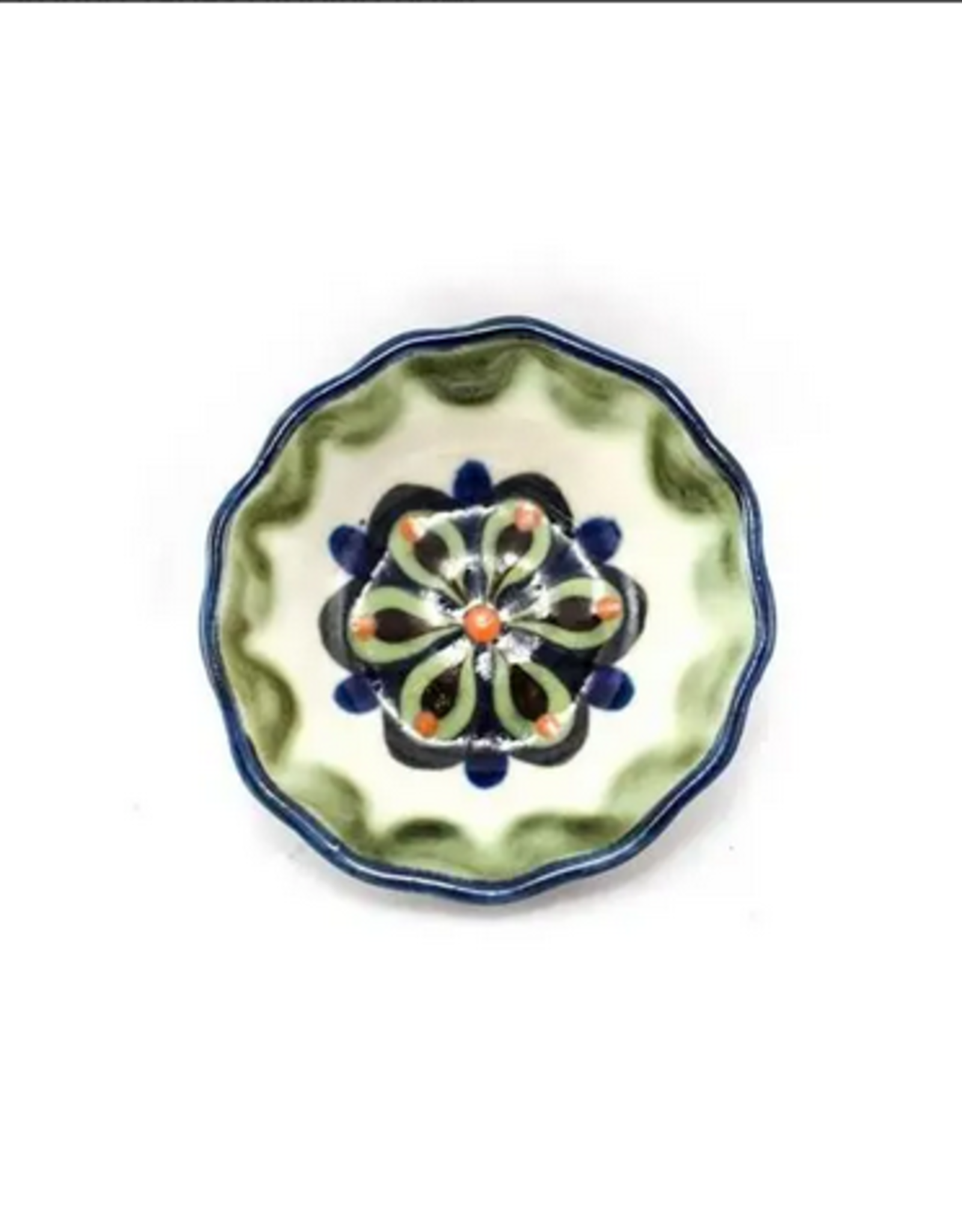 Lucia's Imports Round Tapas Dipping Bowl