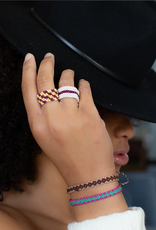 Lucia's Imports thin Beaded Ring