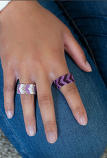 Lucia's Imports thin Beaded Ring