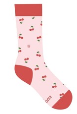 Conscious Step Socks that Support Self-Checks (Cherries)