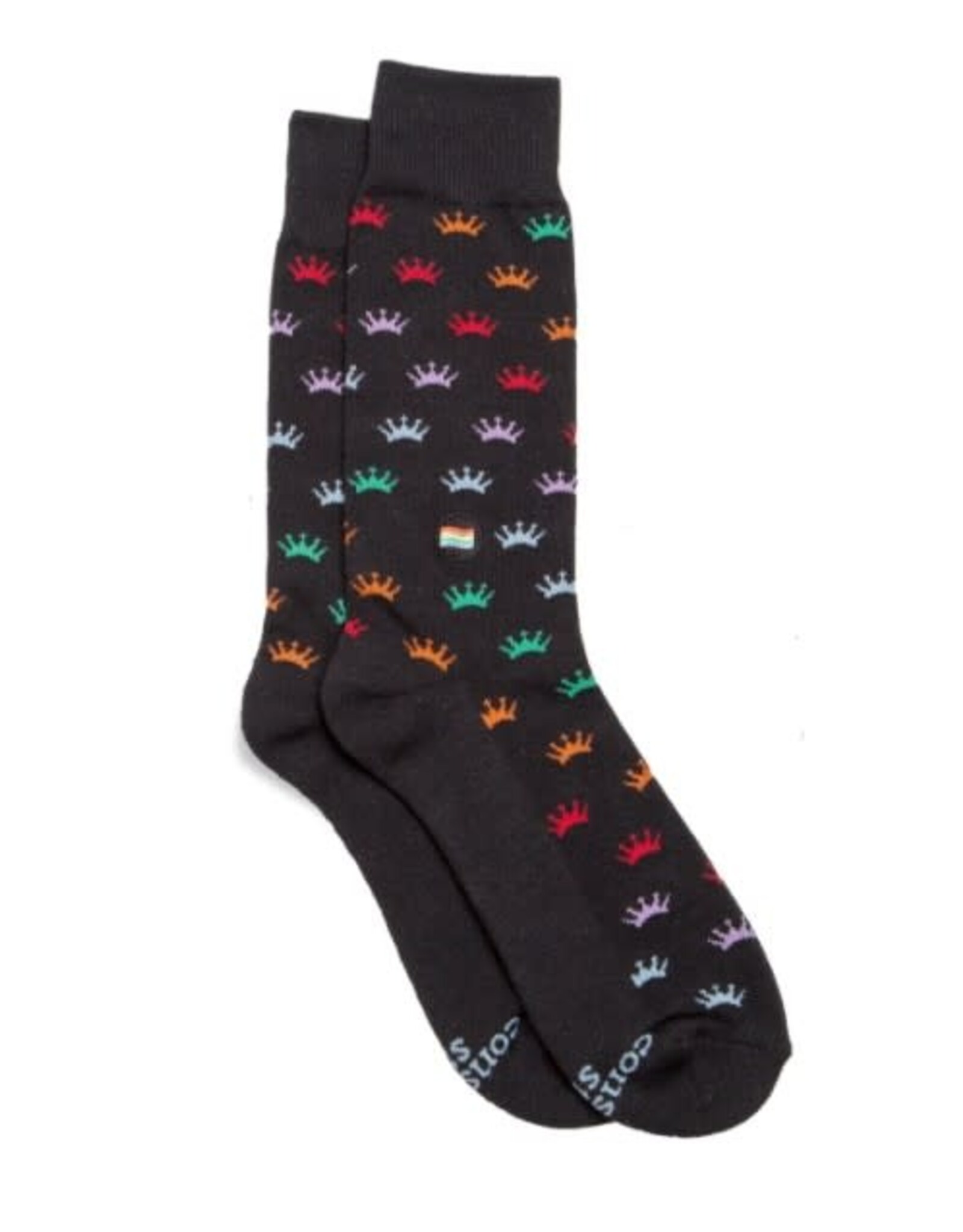 Conscious Step Socks that Save LGBTQ Lives (Crowns)