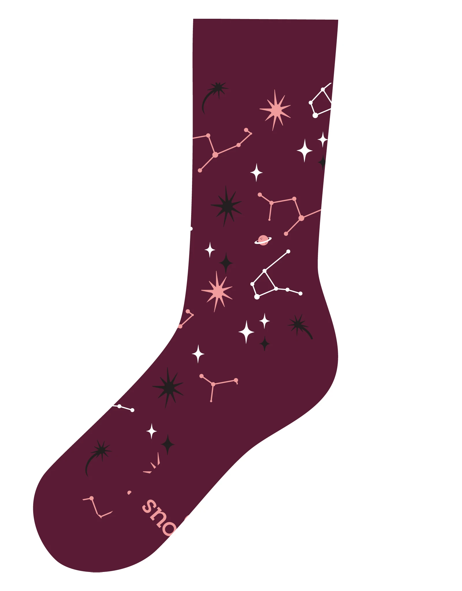 Conscious Step Socks that Support Space Exploration (Constellations)
